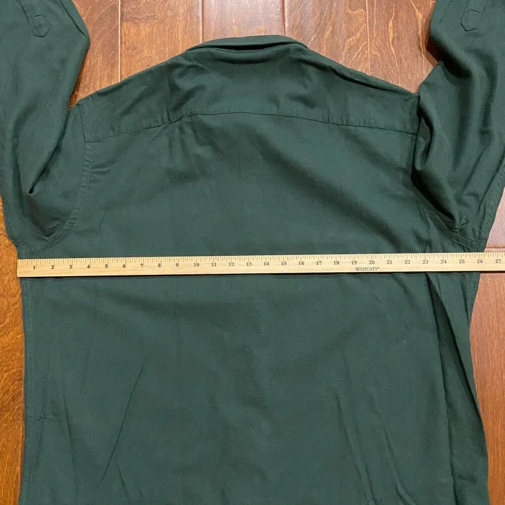 UNTUCKit Casual Sherwood Hunter Green L/S Button Up Shirt NWT Men's Size XXL - Picture 7 of 8